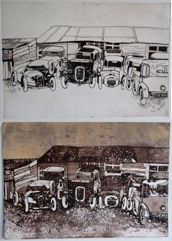 Etching with Aquatint 1969.