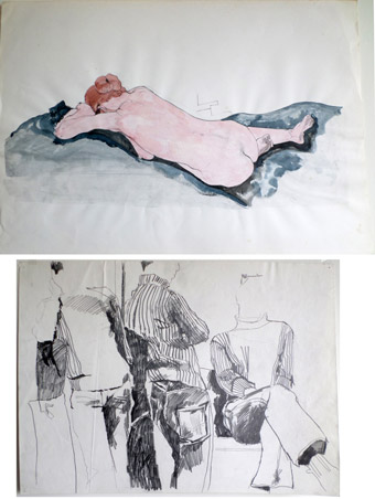 Life drawings 1969 