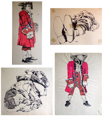 Gullivers Travels drawing project 1970 