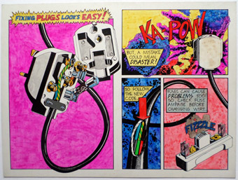 Plug safety sheet 1970 
