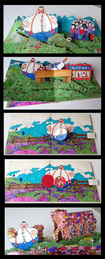 Robin the Bobbin, The Big Bellied Ben pop up book