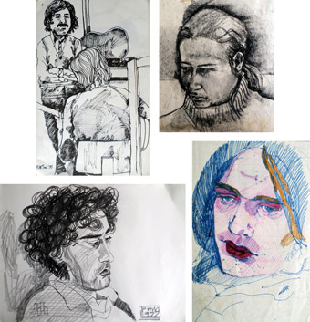 Peter and Allan, Mary, Jim, and Rowan