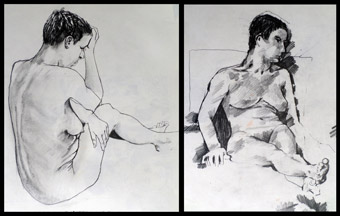 Life drawing, 1968