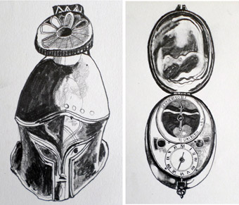 Fitzwilliam Museum drawings 1971