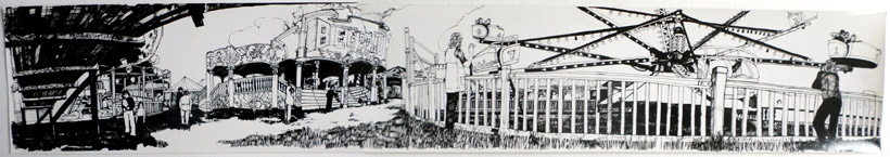 The Midsummer Common Funfair 1969.