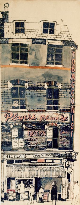 Rathbone Place London W1 1968