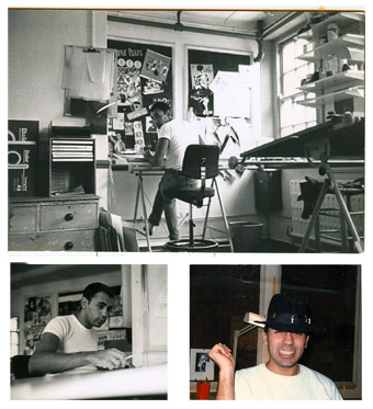 Me in the studio 101 Wardour St