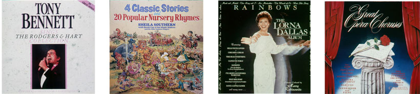Tony Bennett. 20 Popular Nursery Rhymes. The Lorna Dallas Album. Great Opera Choruses.