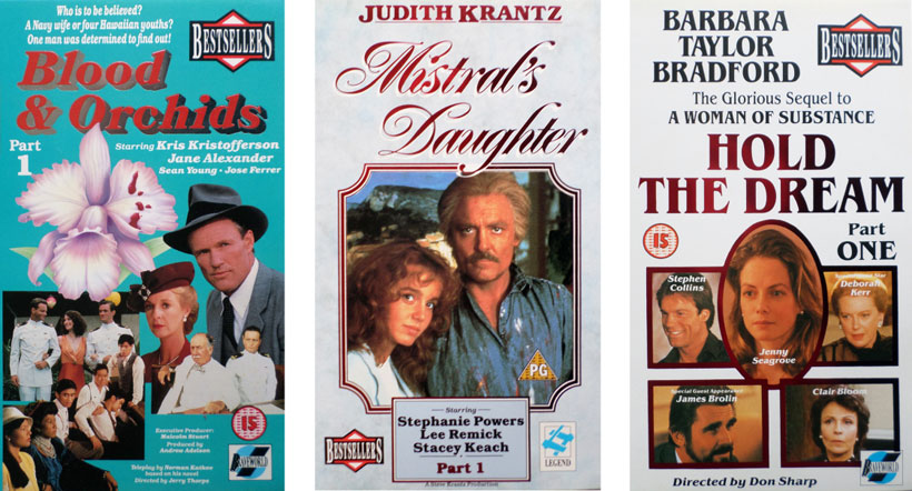 More Best Sellers, Blood And Orchids.Mistral’s Daughter.<br />Barbara Taylor Bradford, Hold The Dream.