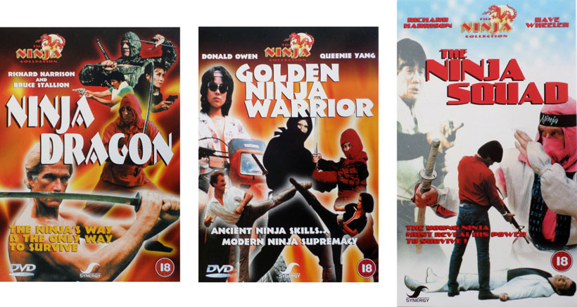Ninja Dragon. Golden Ninja Warrior. The Ninja Squad.