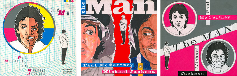 Some visuals for The Man single duet with Paul McCartney & Michael Jackson