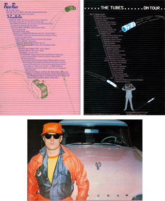 The Tubes - On Tour programme