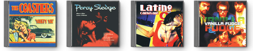 The Coasters. Percy Sledge. Latino Carnival. Vanilla Fudge.
