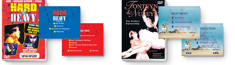 Hard And Heavy, Rock series from Stax. Fonteyn & Nureyev, from Beckmann Home Video.