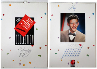 The Video Collection calendar 1987