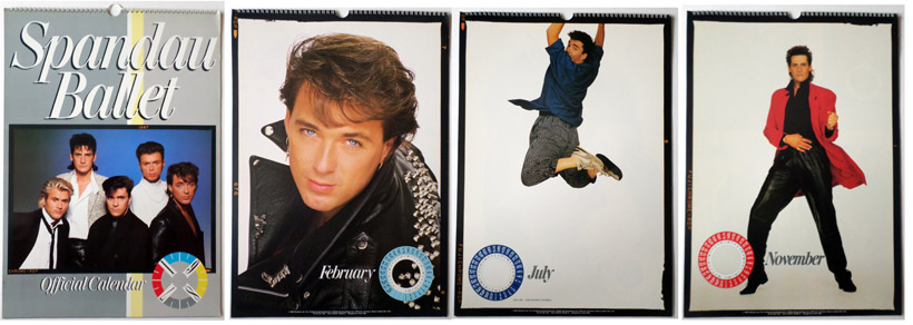 Spandau Ballet calendar 1987