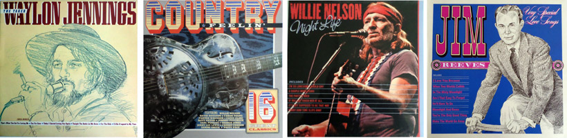 Various budget sleeves including two with illustrations by my Art School Teacher and friend John Holder