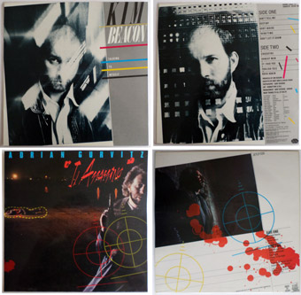 Kim Beacon & Adrian Gurvitz albums. I designed these in conjunction with George Rowebottom