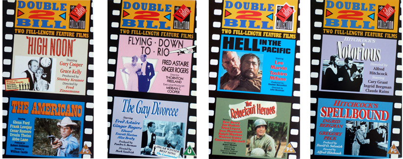 What about putting 2 films on one cassette ? All grist to the mill for Peter Hill Illustration and Design!
