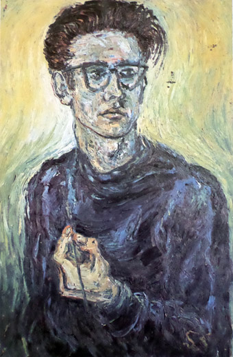 Stuart Sutcliffe - self portrait