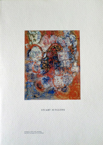 The cover of the limited edition, hand made presenter / catalogue.