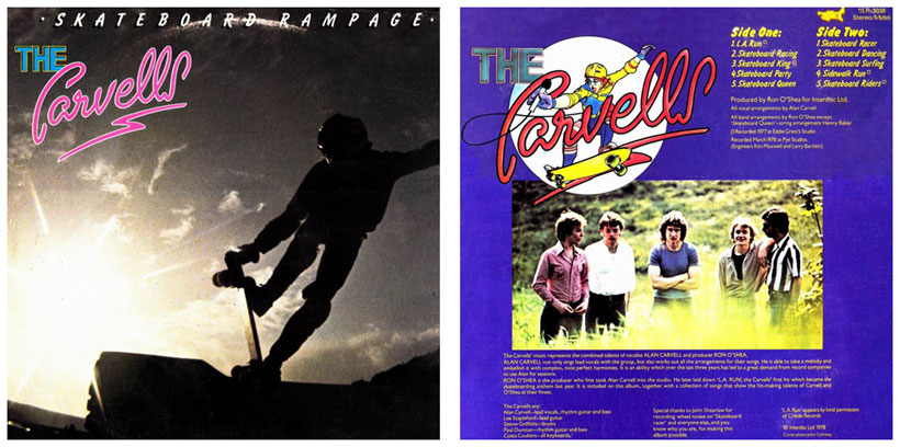 The Carvells - Skateboard Rampage