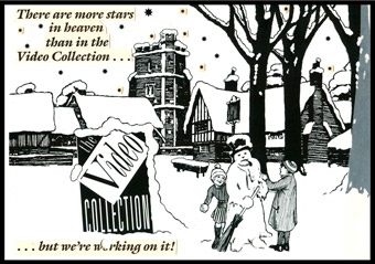 The Video Collection Christmas card