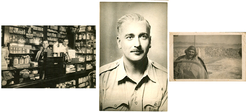 My Father Frank Gordon Hill was a chemist before the war