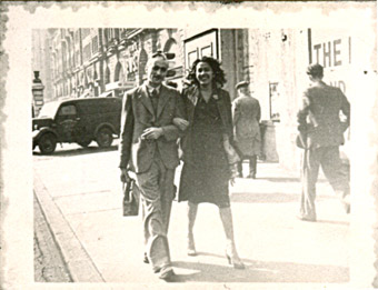 Mum and Dad after the war