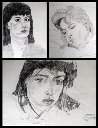 Drawings of Karen Miller 1975